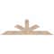 Ekena Millwork Saratoga Smooth Timber Gable Bracket, Douglas Fir, 72"W x 21"H x 3 1/2"D x 5 1/2"F, 7/12 Pitch GBW072X21X0406SAR00SDF - alternate 1